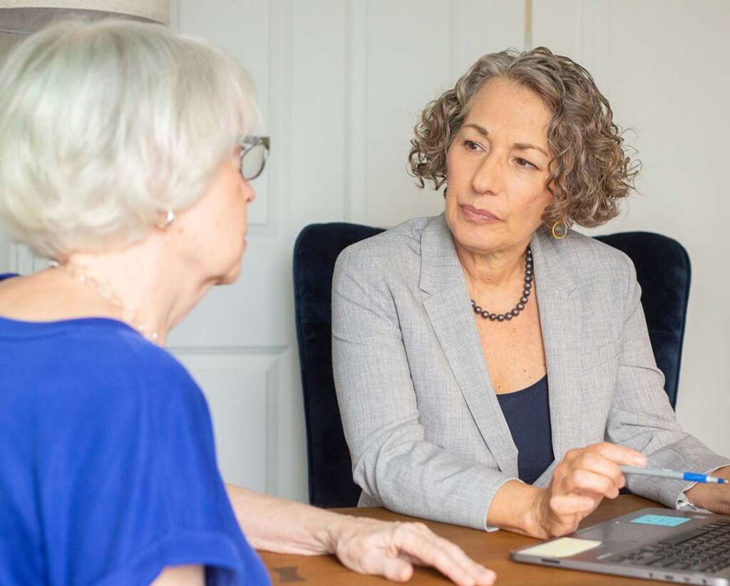 Elizabeth and client